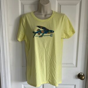 Patagonia Yellow Short Sleeve Tee